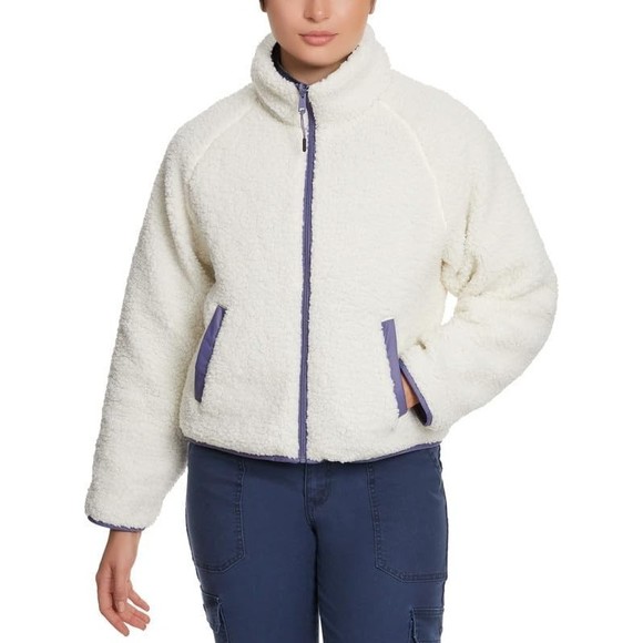 BASS OUTDOOR Women's Fleece Zip Jacket Multi Reversible, S - Picture 7 of 11